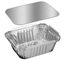 Hotel-silberne Aluminium-/Aluminiumbehälter für das Nahrungsmittelmitnehmerverpacken