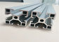 ERSATZTEIL-verdrängtes modulares Profil Aluminiumpräzision CNC Bearbeitungskühlkörper-LED Selbst