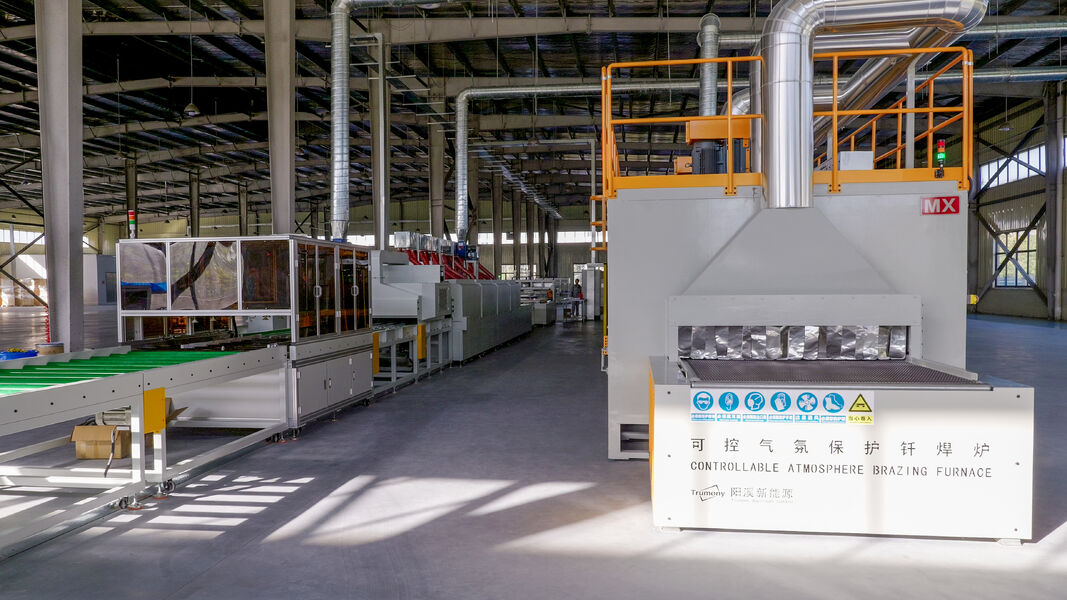 Trumony Aluminum Limited Hersteller-Produktionslinie