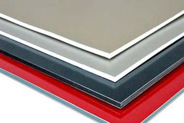 Mildern Sie H14 beschichtete Aluminiumfolie-/Aluminiumplatten-hintere Basis, die helle Farben feuerfest machen