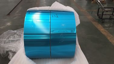 Blaue Farbe 8011 H22 0.14mm*270mm hydrophiles Finstock beschichtete Aluminium-/Aluminiumfolie