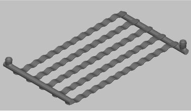 Batterie-abkühlende Aluminiumstrangpressprofil-kalte Platte für BEV With Coolant