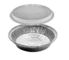 Recyclebare Küchen-Aluminiumfolie-Behälter mit Bescheinigung Deckel ISO 9001