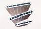Mikro-Multiport-Rohr-Aluminiumstrangpressprofile für Klimaanlagen-Wärmetauscher