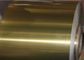 Goldene Farbepoxidbeschichtungs-industrielle Aluminiumfolie-Spule für Klimaanlage