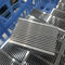 Silberner Aluminiumverdrängungs-Kühlkörper für Leistungselektronik-Kühlkörper