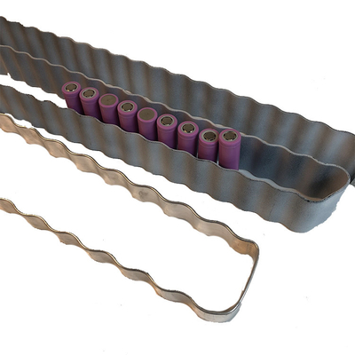 Schlangen-Band-Aluminiumrohr Elektro-Mobil-Lithium-Ion Battery Cell Module Packs abkühlendes für das Rundzelle-Abkühlen