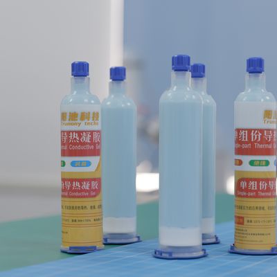 Hochleitfähigkeit 6W/MK Silikonharz Thermalgel Dfür CPU-GPU