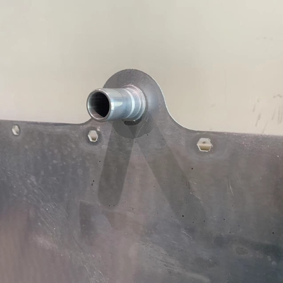 Aluminiumstempelgebundene Lötkühlplatte für die EV-Prismatikbatteriebodenkühlung