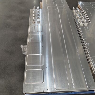 Qualität 100% Helium-Leckage-getestet hocheffiziente gelötete Aluminium-Flüssigkeitskühlplatte Fabrik