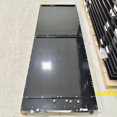 Qualität Speziell gestempelte Aluminium-Flüssigkühlplatte mit kontinuierlichem Brazen für Energiespeicherung und IGBT-Wärmemanagement Fabrik