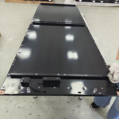 Qualität Custom High-Efficiency Liquid Cold Plate Aluminium kontinuierlich gebrähte Wasserkühlplatte für EV-Batterie und Rechenzentrum Fabrik