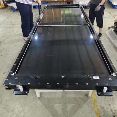 Qualität IATF16949 kontinuierlich gelötte wassergekühlte Platte kundenspezifische Aluminium-Flüssigkühlplatte für Batteriepack ESS-Kühlung Fabrik