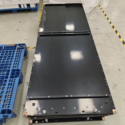 Qualität Batterie-Untergehäuse, 306 Ah, Aluminium-Flüssigkeitskühlplatte für Energiespeicher-Rack Fabrik