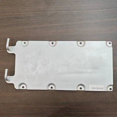 Qualität Aluminium-Mikrokanal-Flüssigkeitskühlplatte, gestanzt für EV-Akku, 600 x 400 mm Fabrik